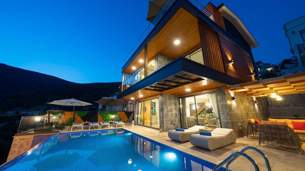 Ankara modern villa dış cephe tasarımı